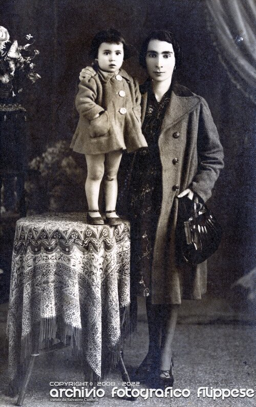 1943 mamma e figlia